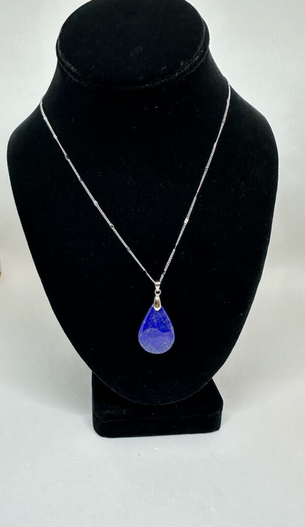 Voice of the Valley Afghan Lapis Lazuli Necklace & Earrings - Image 2